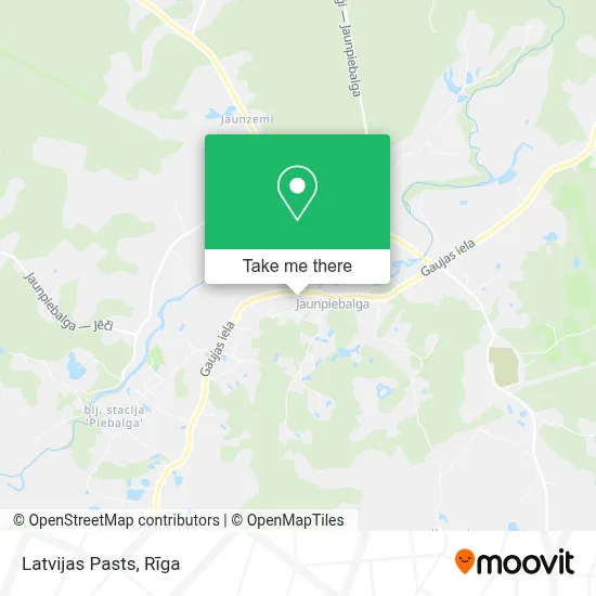 Latvijas Pasts map