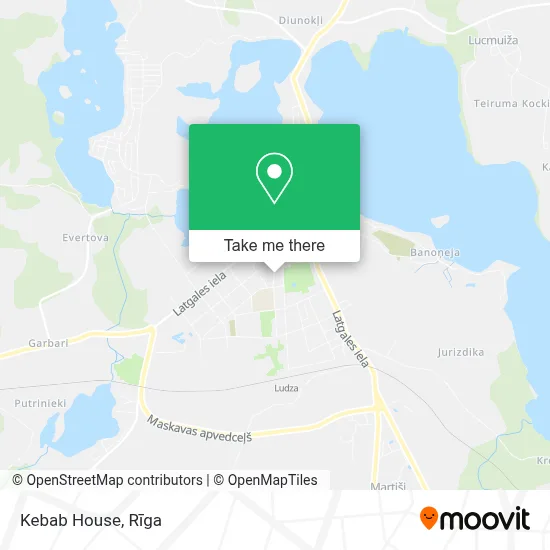 Kebab House map