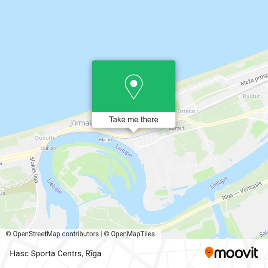 Hasc Sporta Centrs map