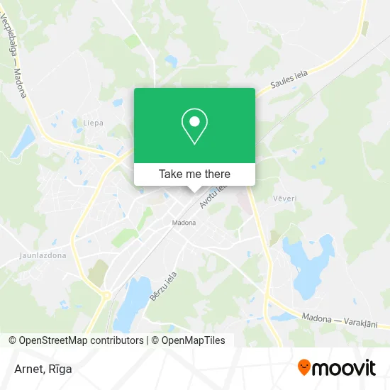 Arnet map