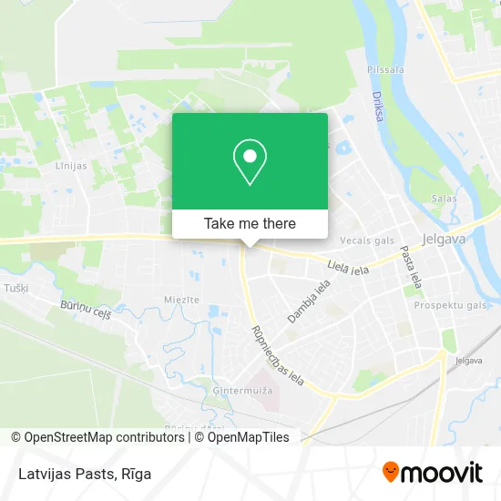 Latvijas Pasts map