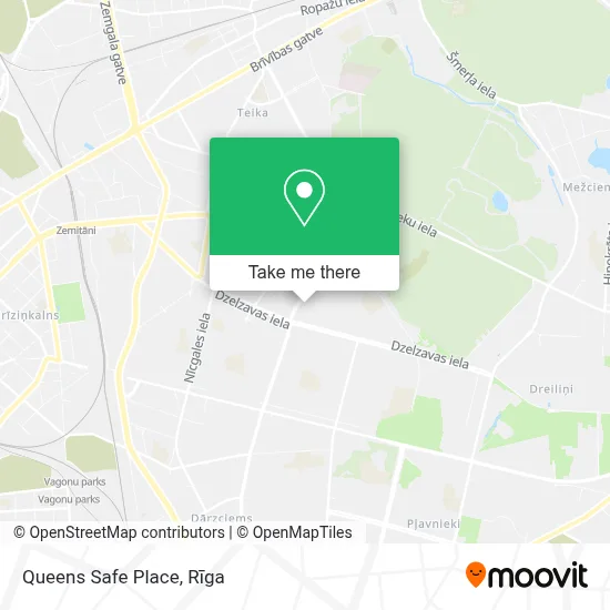 Queens Safe Place map