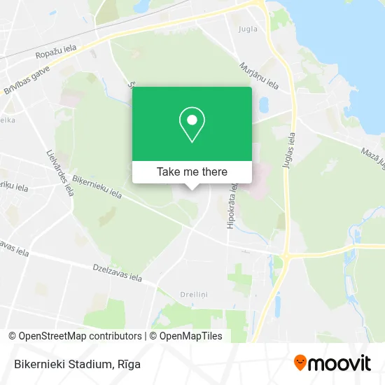Bikernieki Stadium map