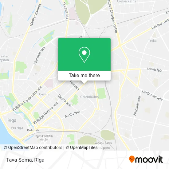 Tava Soma map