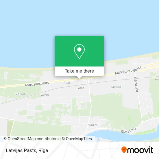 Latvijas Pasts map