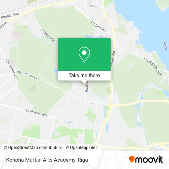 Konoha Martial Arts Academy map