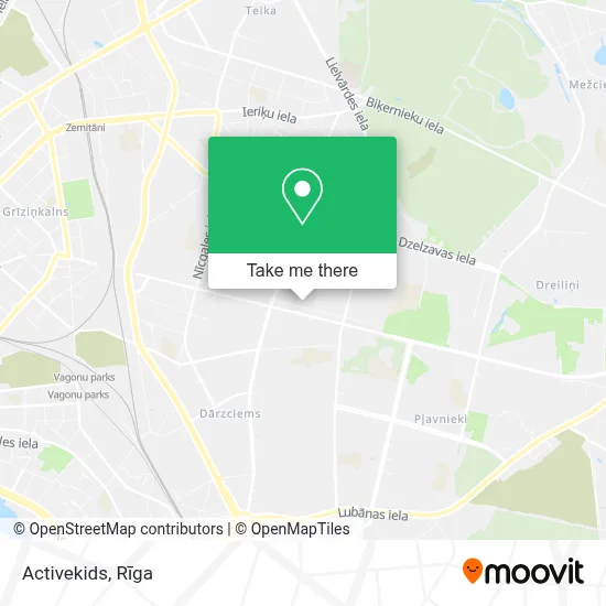 Activekids map
