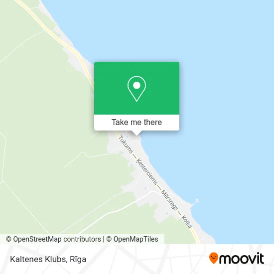 Kaltenes Klubs map