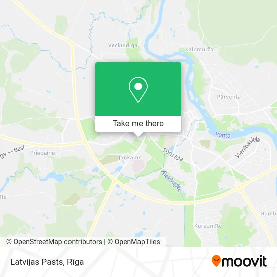 Latvijas Pasts map