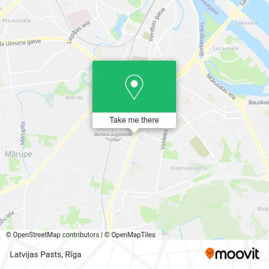 Latvijas Pasts map