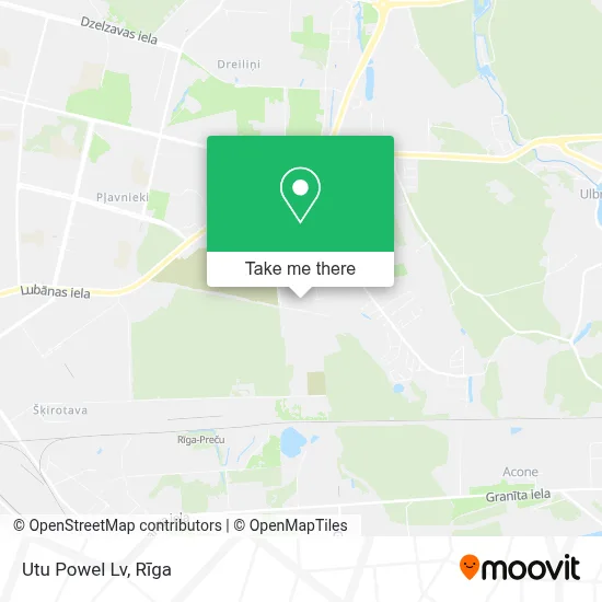 Utu Powel Lv map