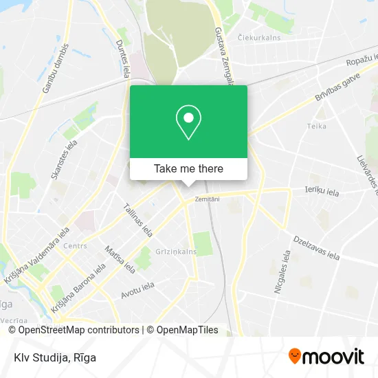 Klv Studija map