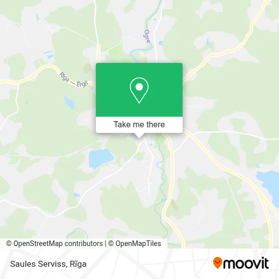 Saules Serviss map
