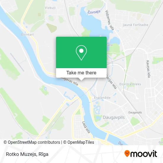 Rotko Muzejs map