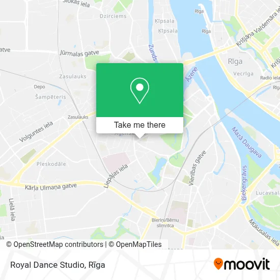 Royal Dance Studio map