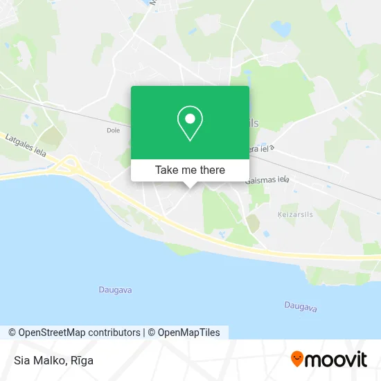 Sia Malko map