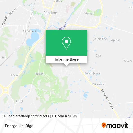 Energo Up map