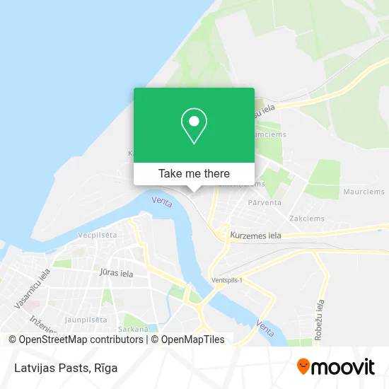 Latvijas Pasts map