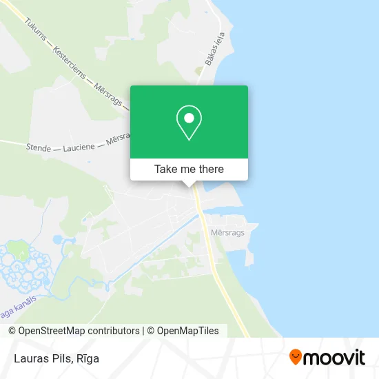 Lauras Pils map