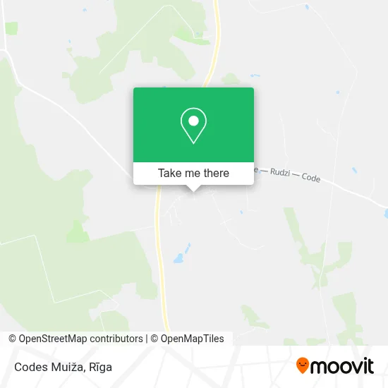 Codes Muiža map