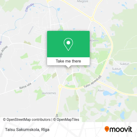 Talsu Sakumskola map