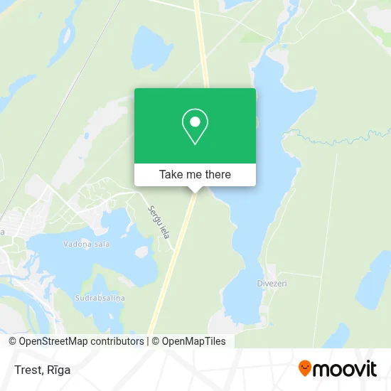 Trest map