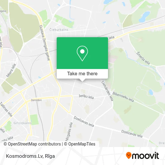 Kosmodroms.Lv map