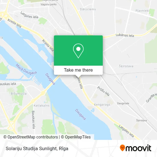 Solariju Studija Sunlight map