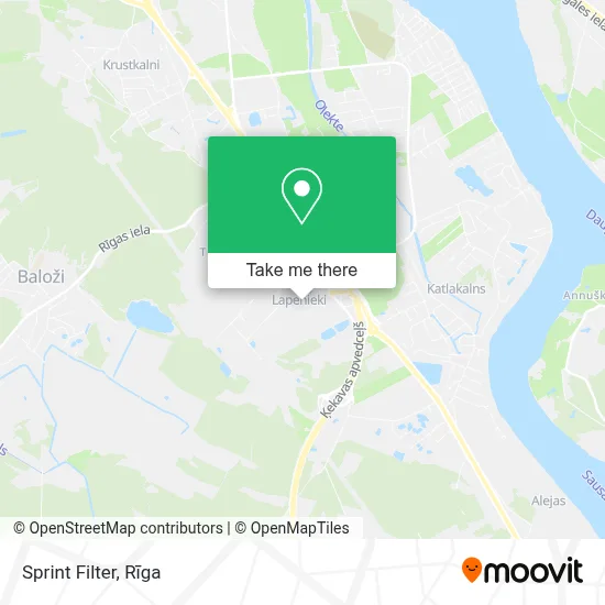Sprint Filter map