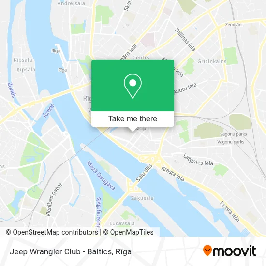 Jeep Wrangler Club - Baltics map
