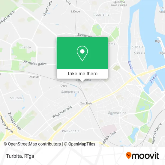 Turbita map