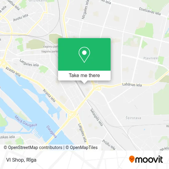 Vl Shop map