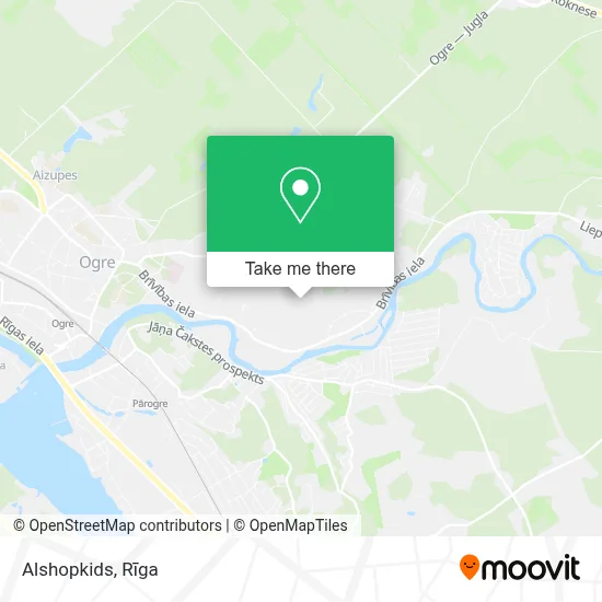 Alshopkids map