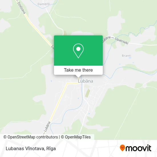 Lubanas Vīnotava map