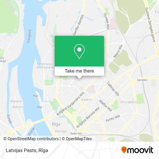 Latvijas Pasts map
