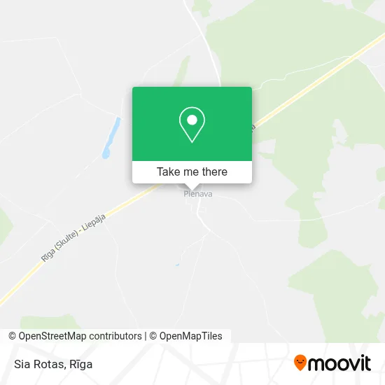 Sia Rotas map