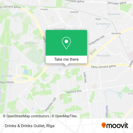 Drinks & Drinks Outlet map