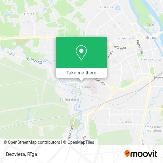 Bezvieta map