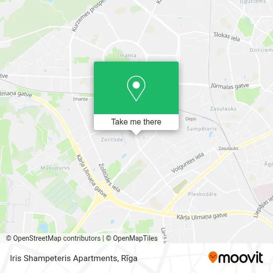 Iris Shampeteris Apartments map