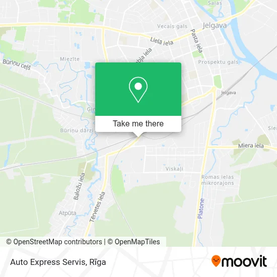 Auto Express Servis map