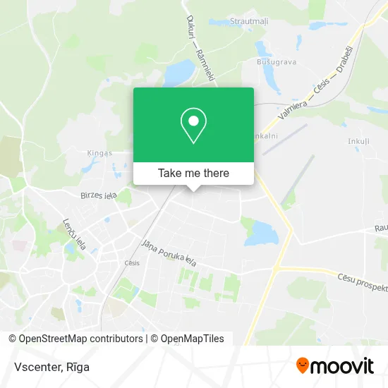Vscenter map