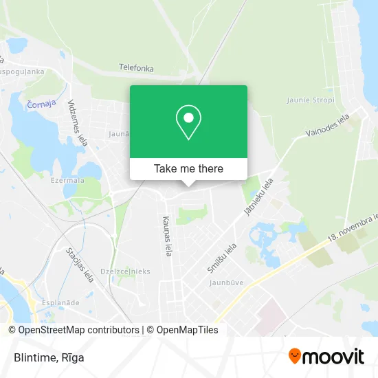 Blintime map