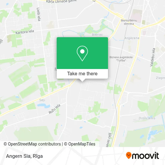 Angern Sia map