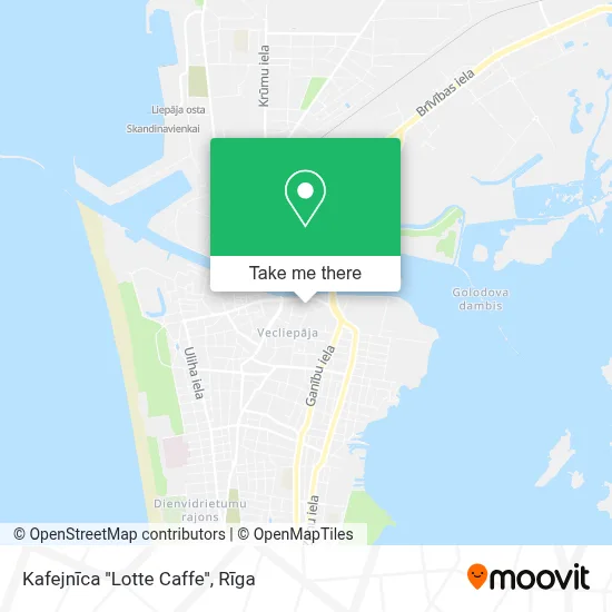 Kafejnīca ''Lotte Caffe'' map