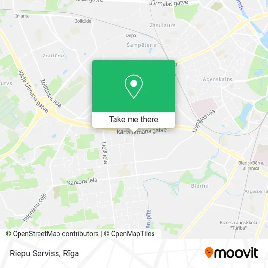 Riepu Serviss map