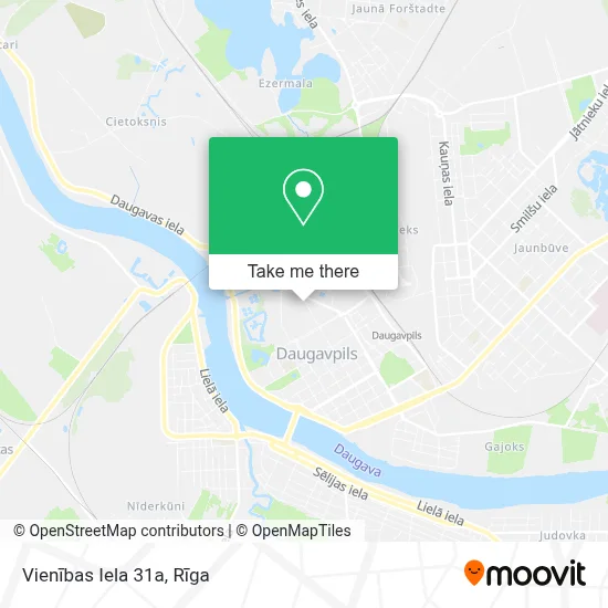 Vienības Iela 31a map