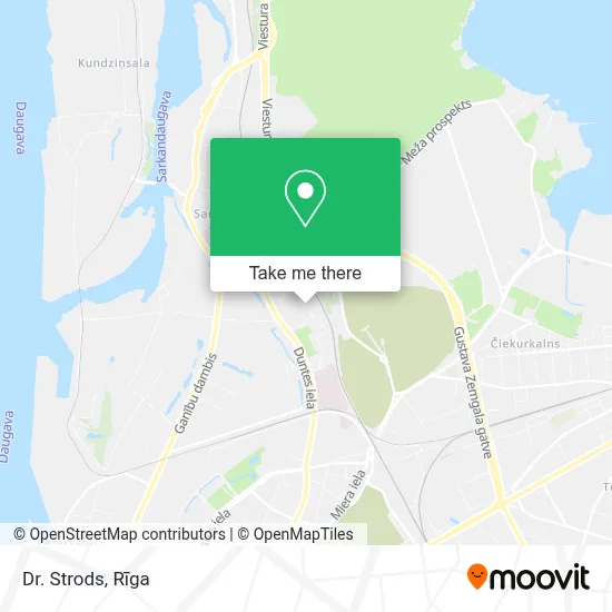 Dr. Strods map