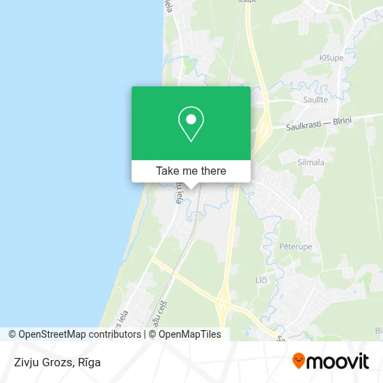 Zivju Grozs map