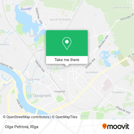 Olga Petrova map