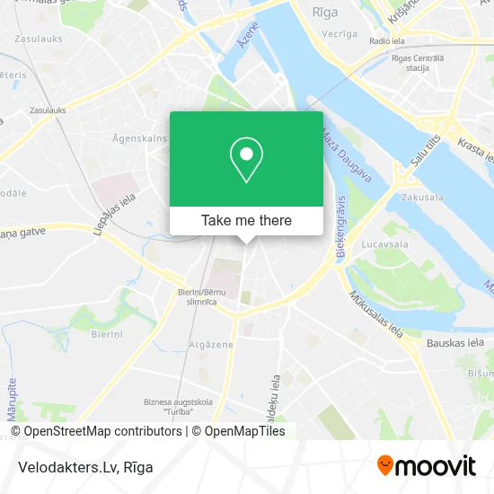 Velodakters.Lv map